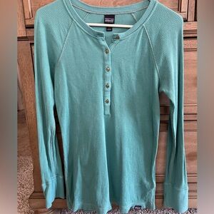 Patagonia women’s waffle henley size small